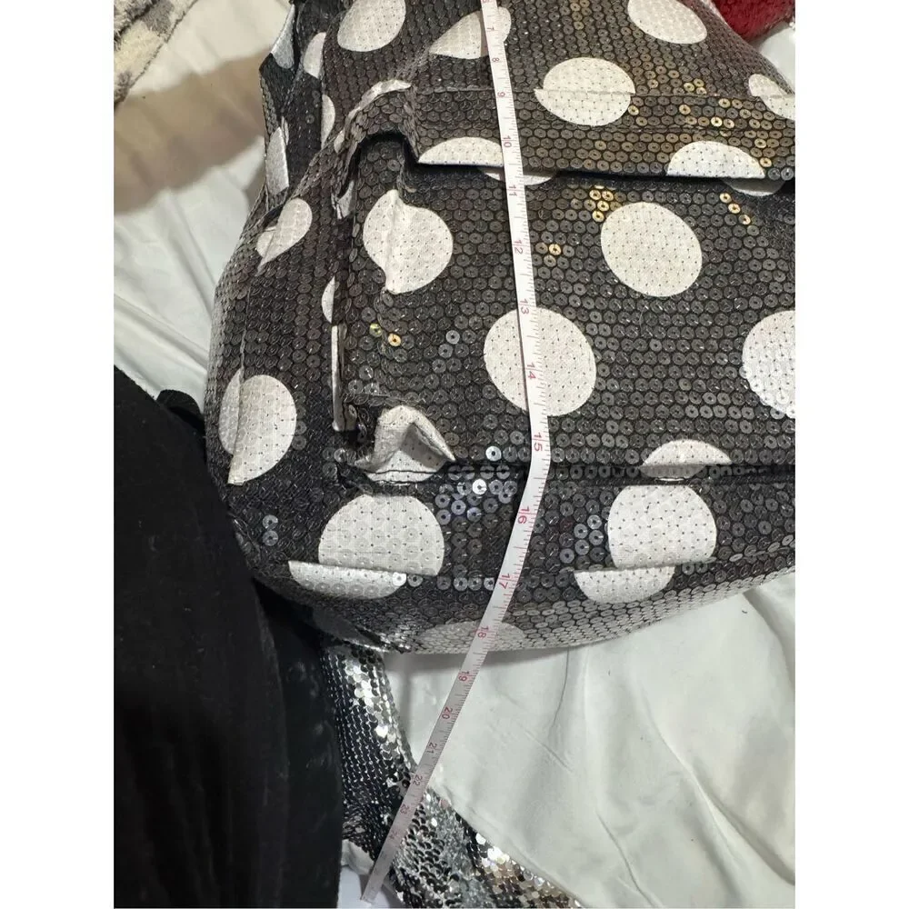 Primark x Disney/Mickey Minnie Mouse full size bookbag backpack sequin bling